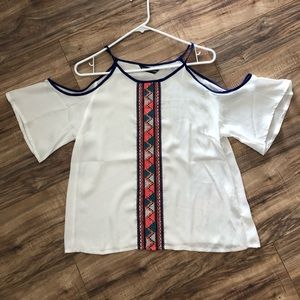 Off the shoulder top